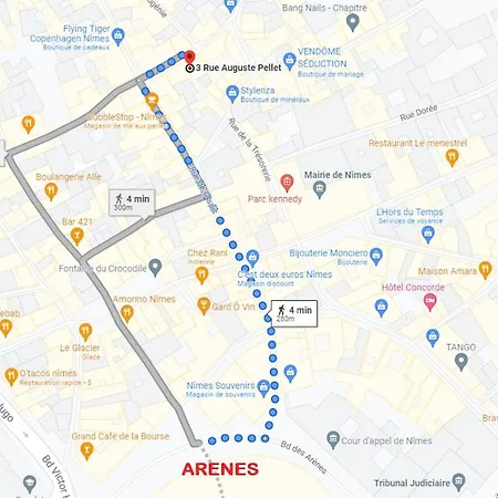 Superbe 95m2 Proche Arenes- Parking Offert Lejlighed