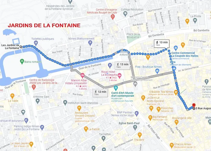 Daire Superbe 95m2 Proche Arenes- Parking Offert